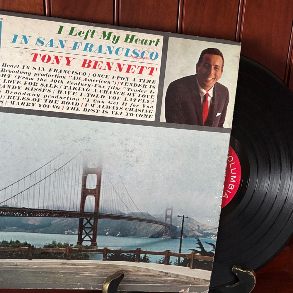 I Left My Heart in San Francisco by Tony Bennett.